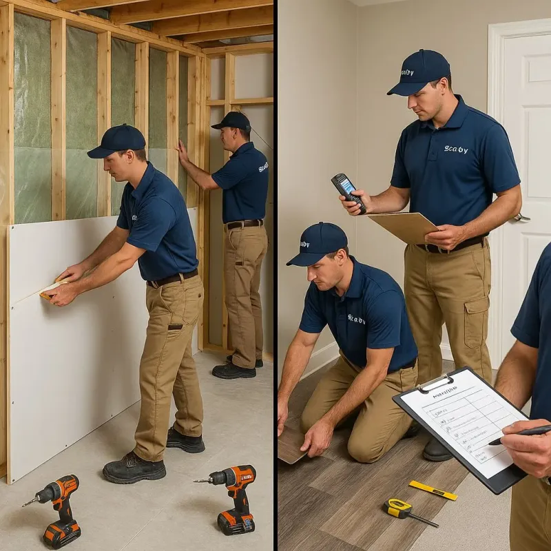 Repairs and Reconstruction process in Lewiston, UT