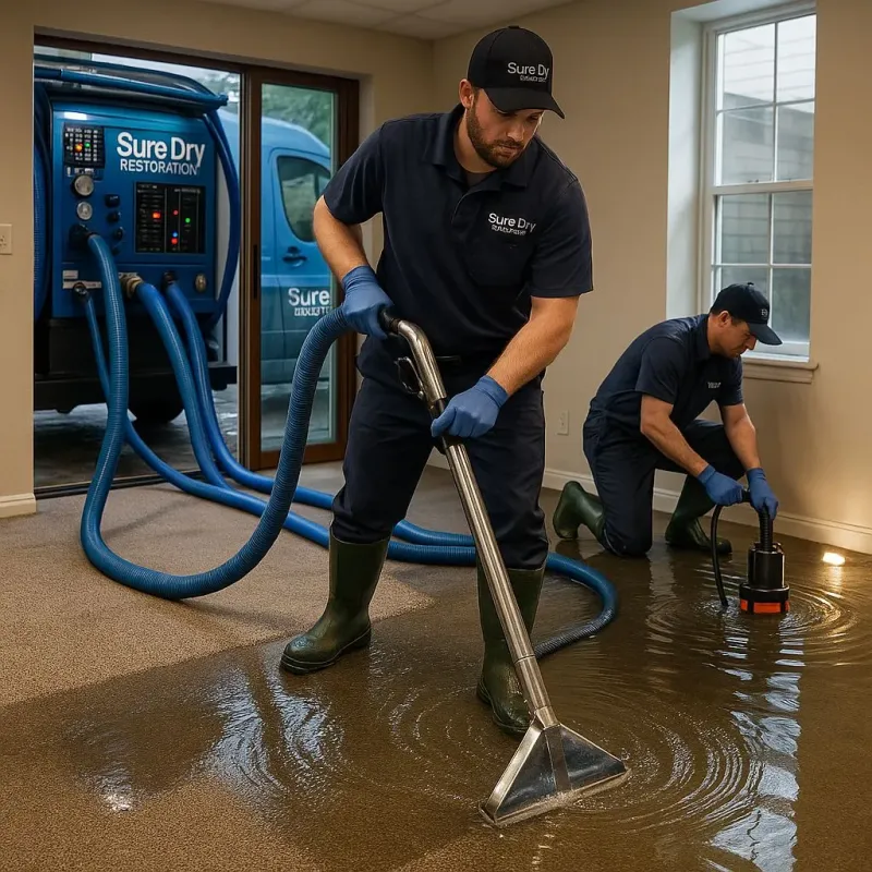 Water Extraction and Removal process in Lewiston, UT